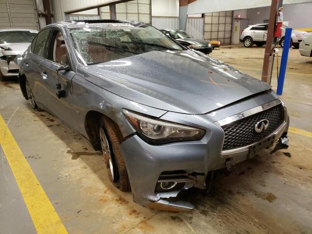 INFINITI Q50 PREMIU 2017 with VIN JN1EV7AR1HM838235 - Photo from auction