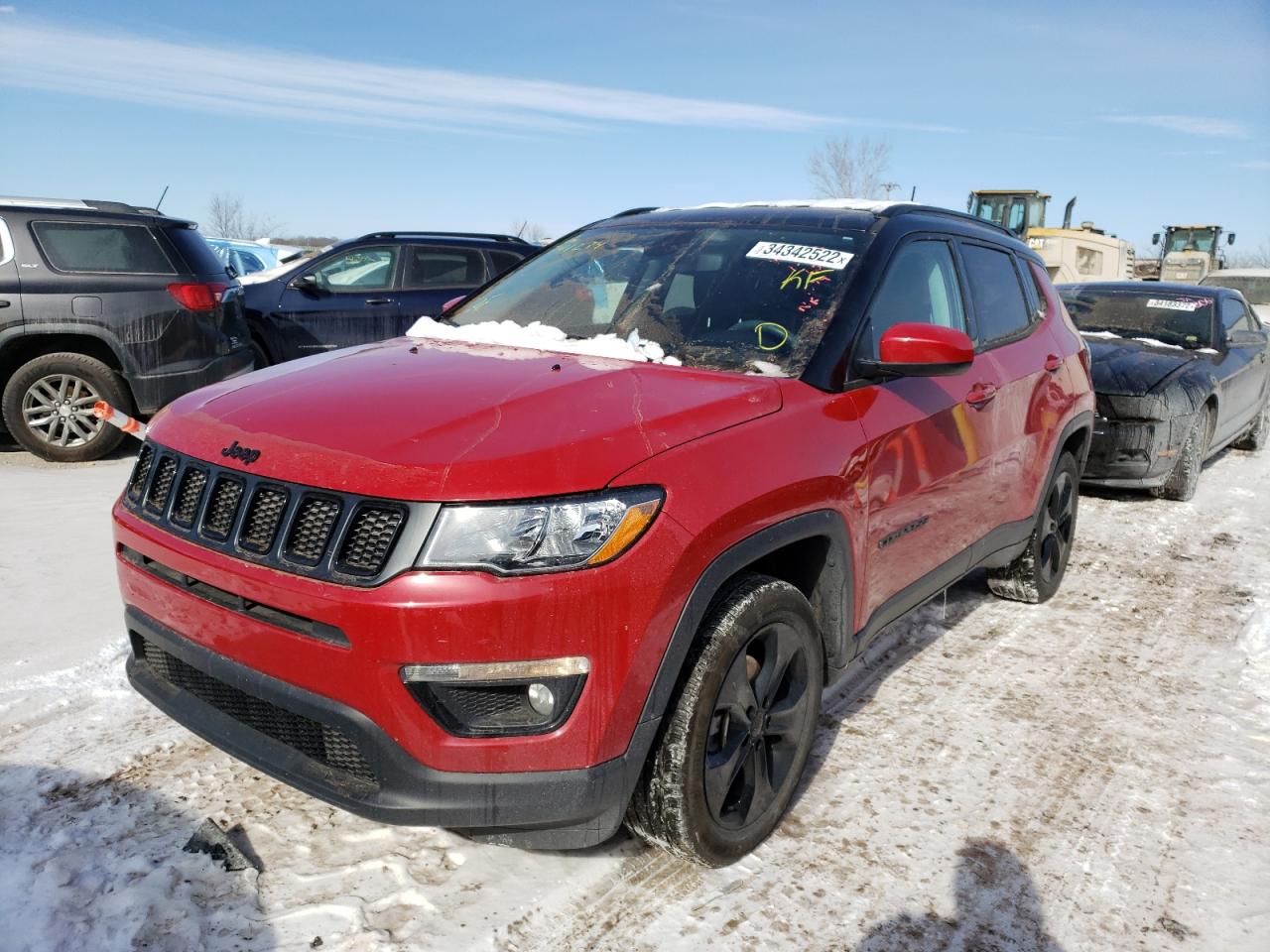 Photo 2 from auction – 2019 JEEP COMPASS LA with VIN 3C4NJDBB5KT741274