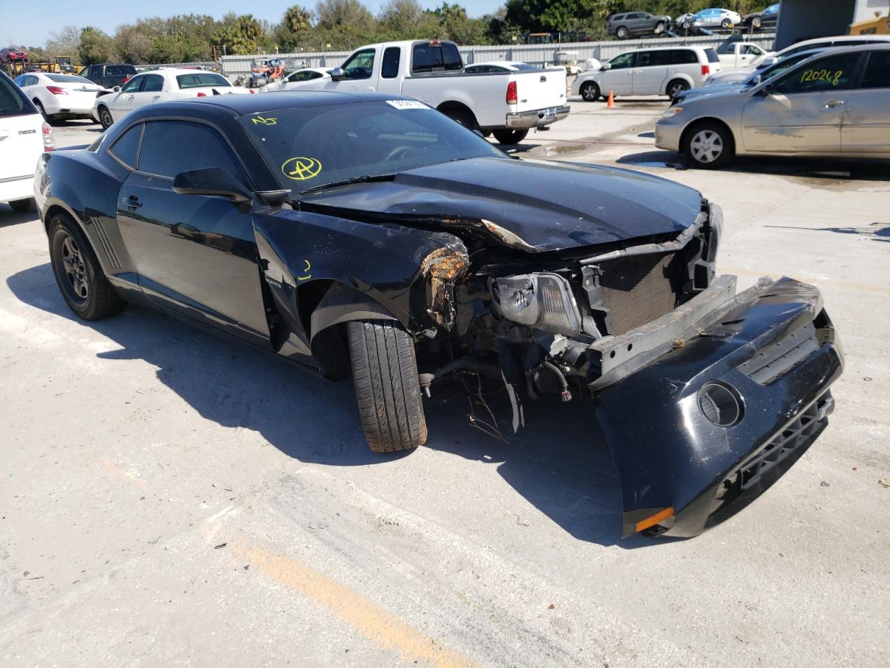 CHEVROLET CAMARO LS 2012 with VIN 2G1FA1E35C9159003 - Photo from auction