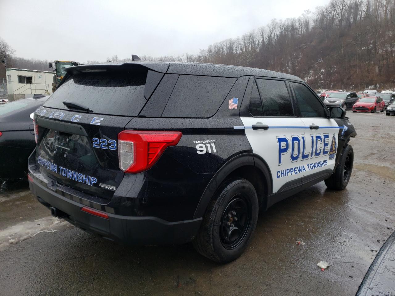 Photo 4 from auction – 2020 FORD EXPLORER P with VIN 1FM5K8AB8LGA20115