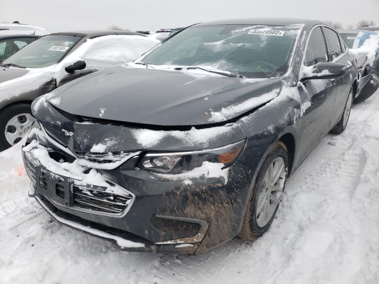 Photo 2 from auction – 2018 CHEVROLET MALIBU LT with VIN 1G1ZD5ST4JF241972