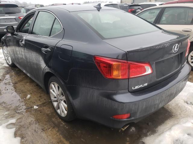 Photo 3 from auction – 2009 LEXUS IS 250 with VIN JTHCK262095035048