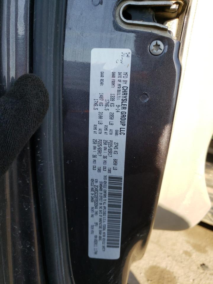 Photo 10 from auction – 2015 DODGE GRAND CARA with VIN 2C4RDGCG5FR526944