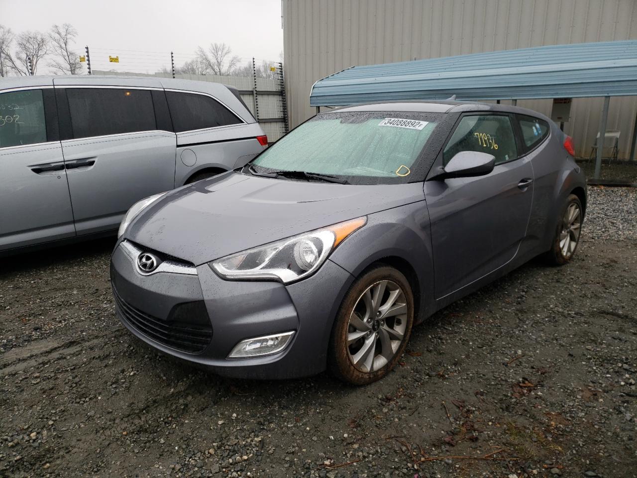 Photo 2 from auction – 2017 HYUNDAI VELOSTER with VIN KMHTC6AD8HU306713