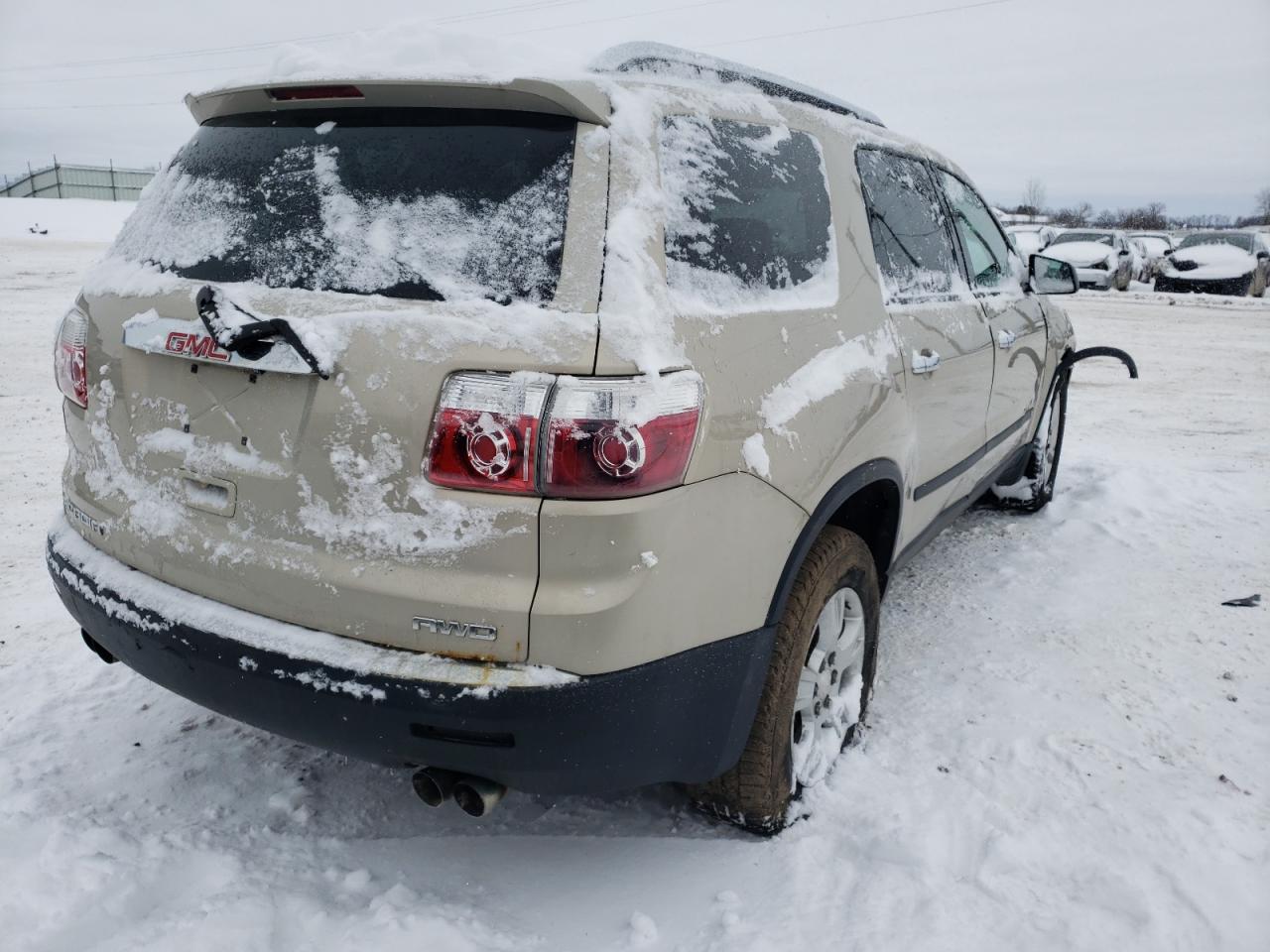 Photo 4 from auction – 2009 GMC ACADIA SLE with VIN 1GKEV13D99J176861