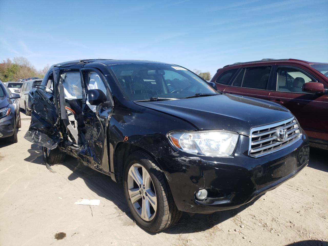TOYOTA HIGHLANDER 2010 with VIN 5TDYK3EH5AS022300 - Photo from auction
