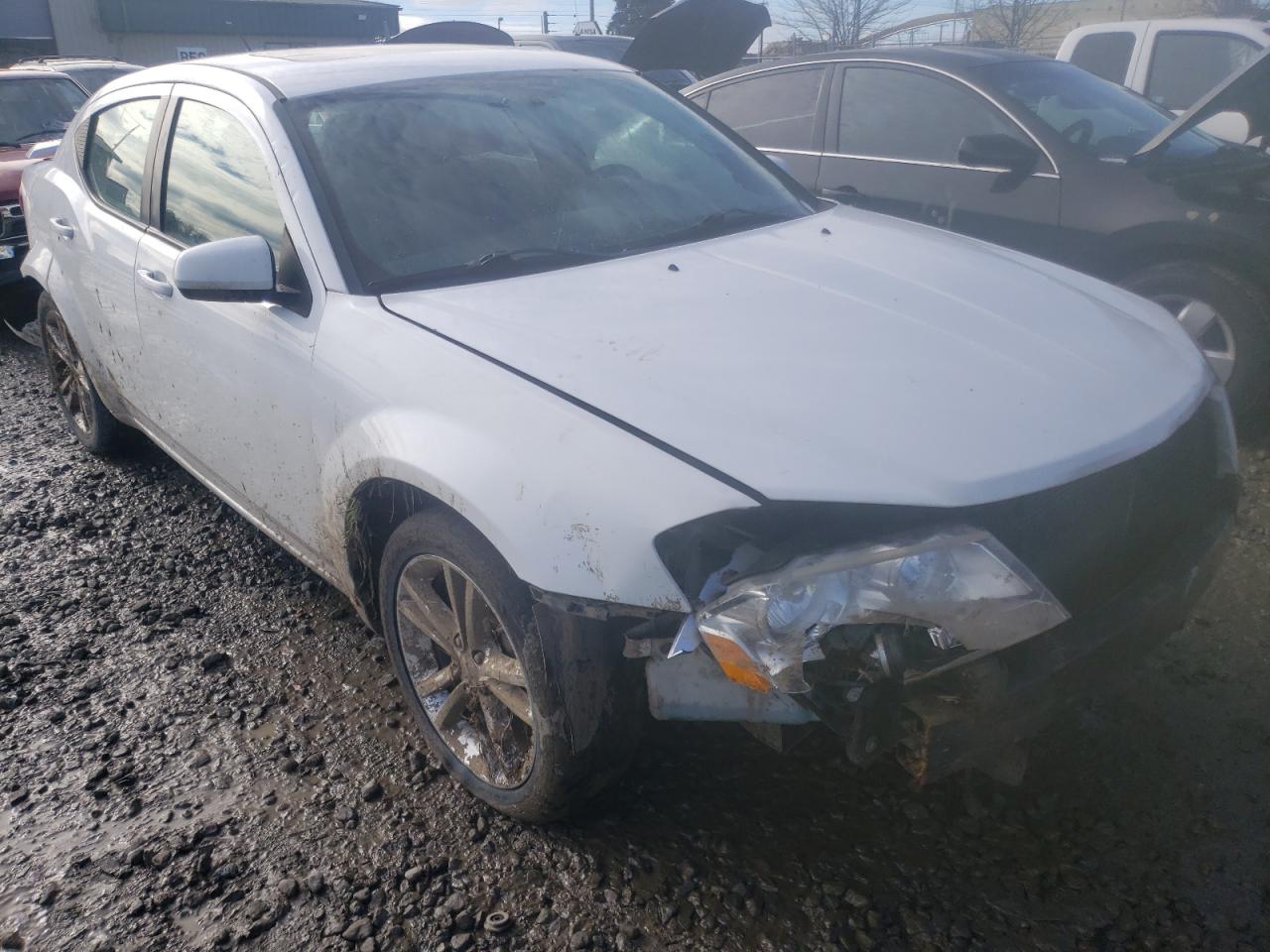 DODGE AVENGER SX 2012 with VIN 1C3CDZCB8CN312078 - Photo from auction
