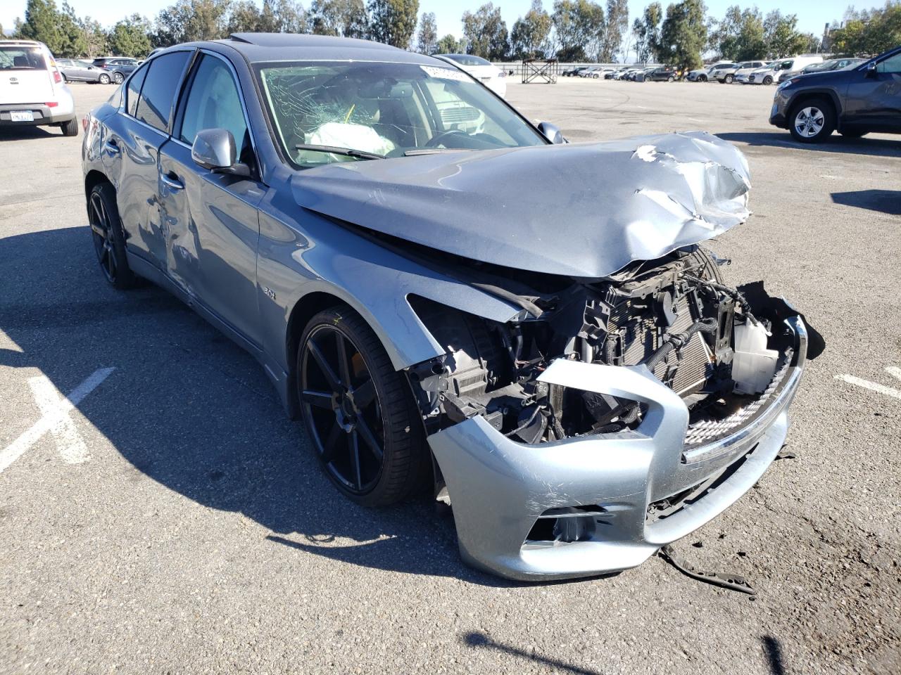 Photo 1 from auction – 2017 INFINITI Q50 PREMIU with VIN JN1EV7AR6HM839140
