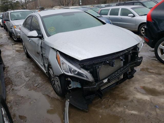 HYUNDAI SONATA SPO 2015 with VIN 5NPE34AB9FH052839 - Photo from auction