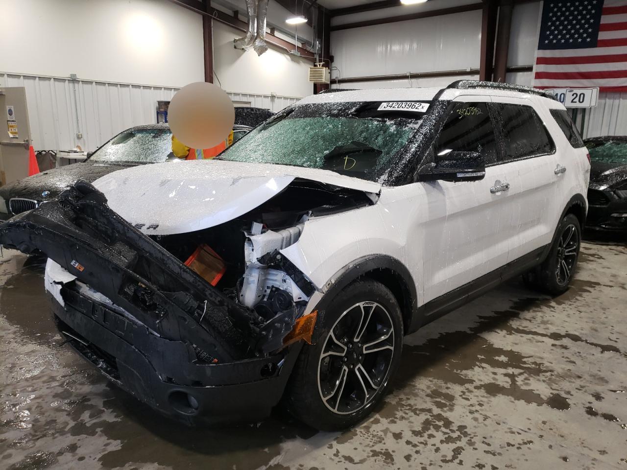 Photo 2 from auction – 2014 FORD EXPLORER S with VIN 1FM5K8GT6EGC35463