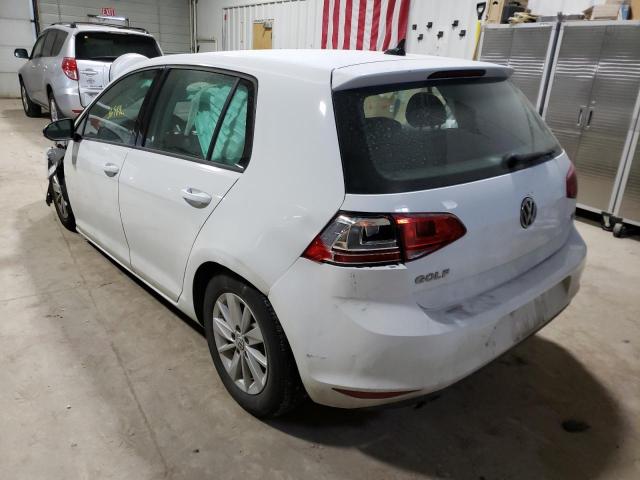 Photo 3 from auction – 2017 VOLKSWAGEN GOLF S with VIN 3VW217AU1HM076428