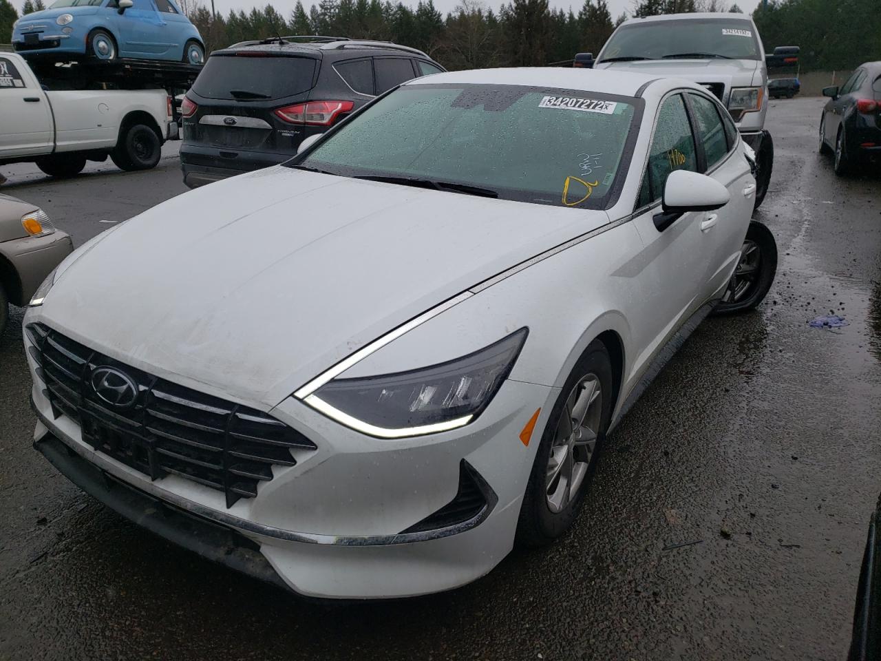 Photo 2 from auction – 2021 HYUNDAI SONATA SE with VIN 5NPEG4JA7MH131340