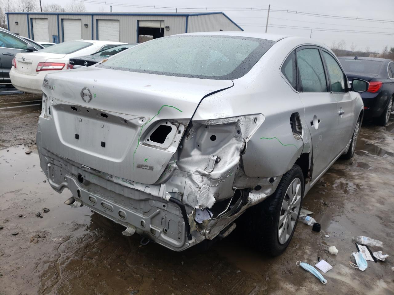 Photo 4 from auction – 2014 NISSAN SENTRA S with VIN 3N1AB7AP4EL692571