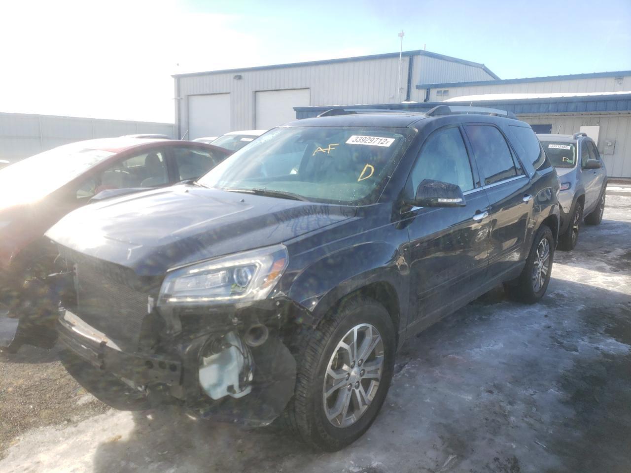 Photo 2 from auction – 2015 GMC ACADIA SLT with VIN 1GKKVRKD7FJ314413