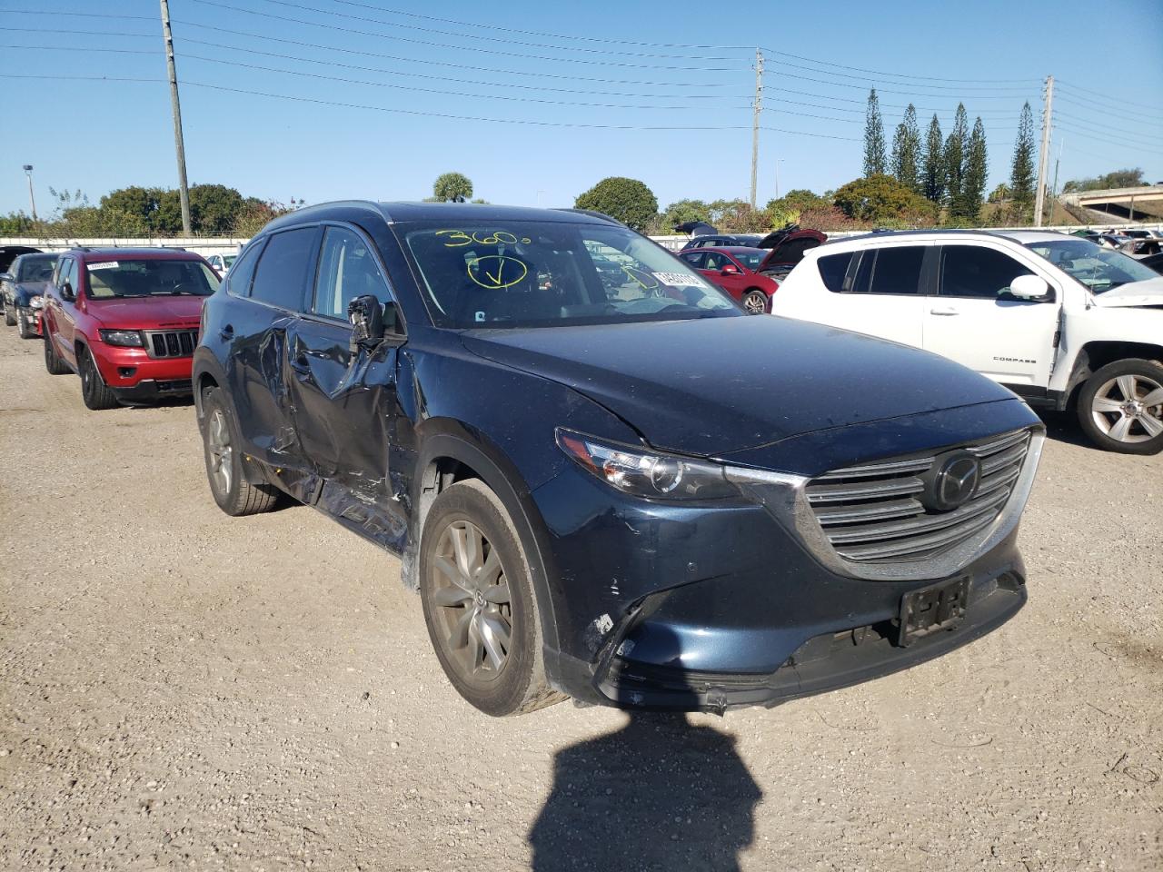 MAZDA CX-9 TOURI 2019 with VIN JM3TCBCY7K0334585 - Photo from auction