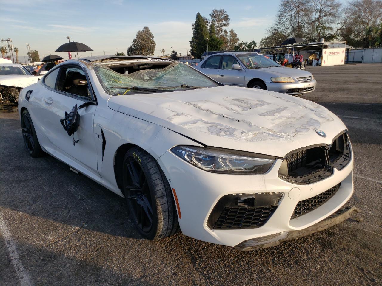 BMW M8 2020 with VIN WBSAE0C03LCD92715 - Photo from auction