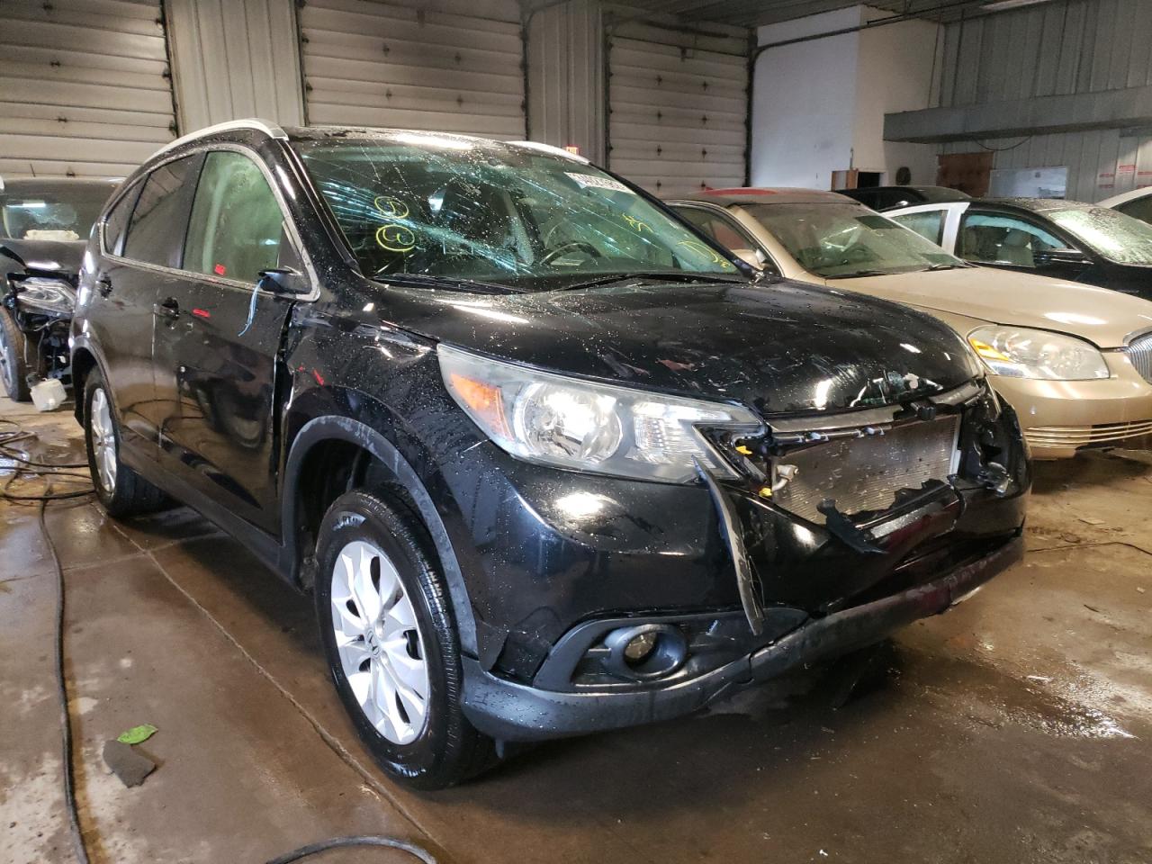 HONDA CR-V EXL 2012 with VIN 2HKRM4H72CH615760 - Photo from auction