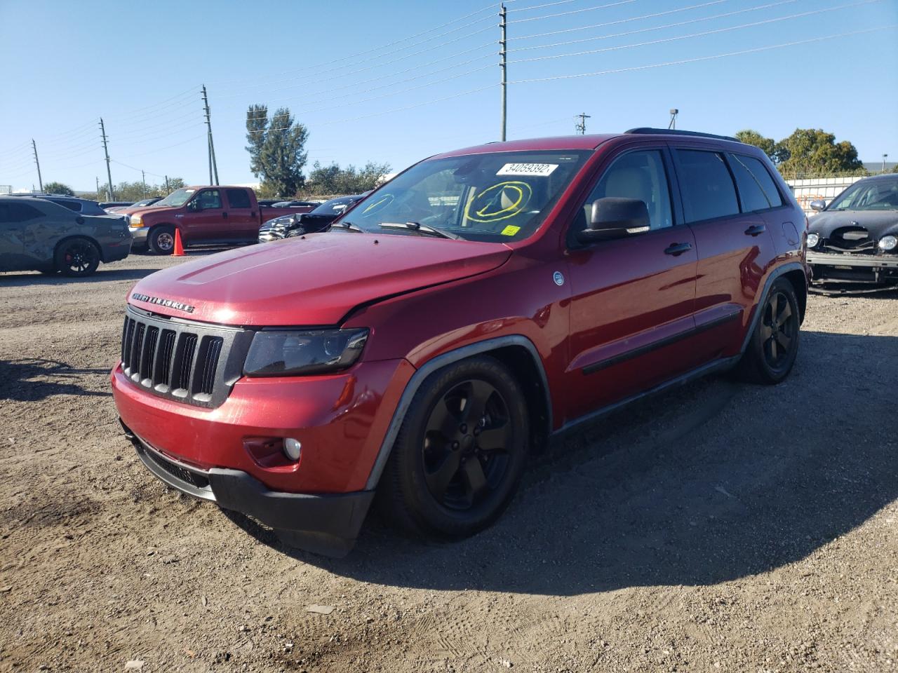 Photo 2 from auction – 2013 JEEP GRAND CHER with VIN 1C4RJFBT7DC545213