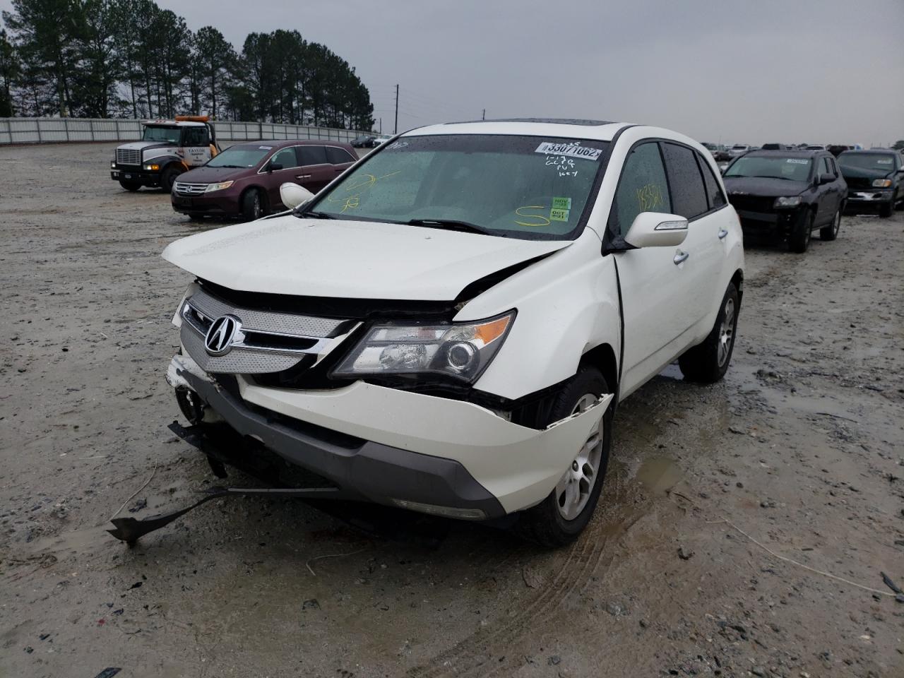 Photo 2 from auction – 2009 ACURA MDX TECHNO with VIN 2HNYD28609H526241