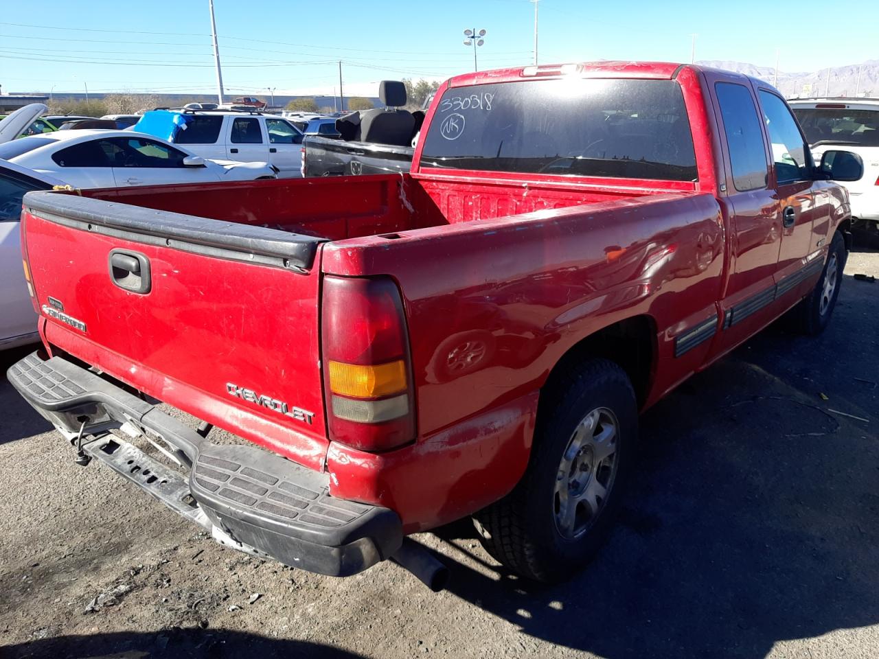 Photo 4 from auction – 2001 CHEVROLET SILVERADO with VIN 2GCEC19V711175577