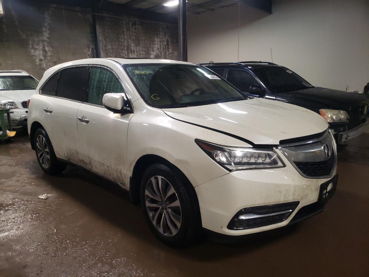 ACURA MDX TECHNO 2015 con VIN 5FRYD4H61FB020970 - Foto de la subasta
