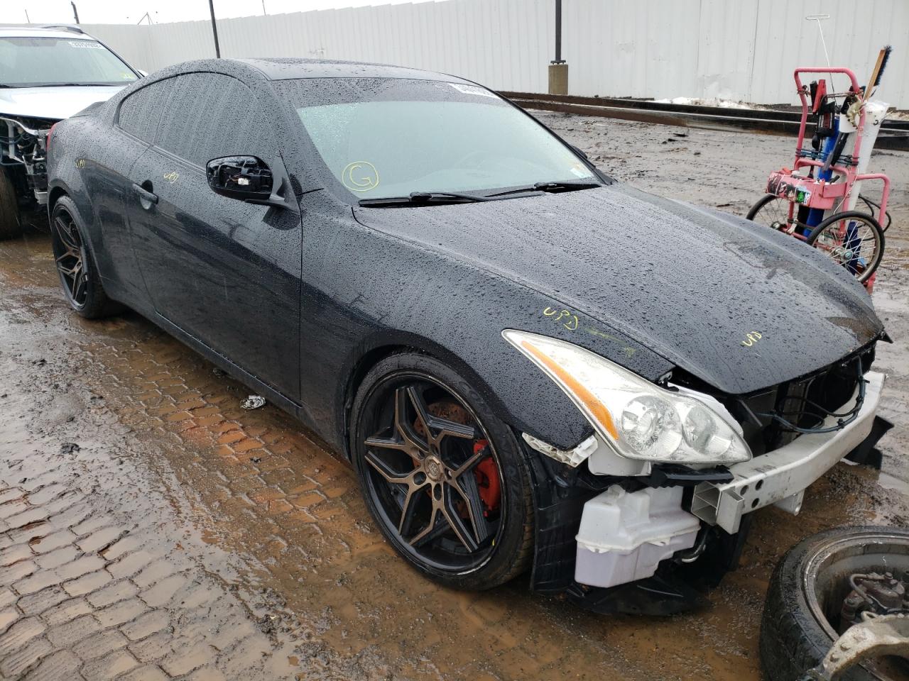 INFINITI G37 BASE 2008 with VIN JNKCV64E48M128249 - Photo from auction