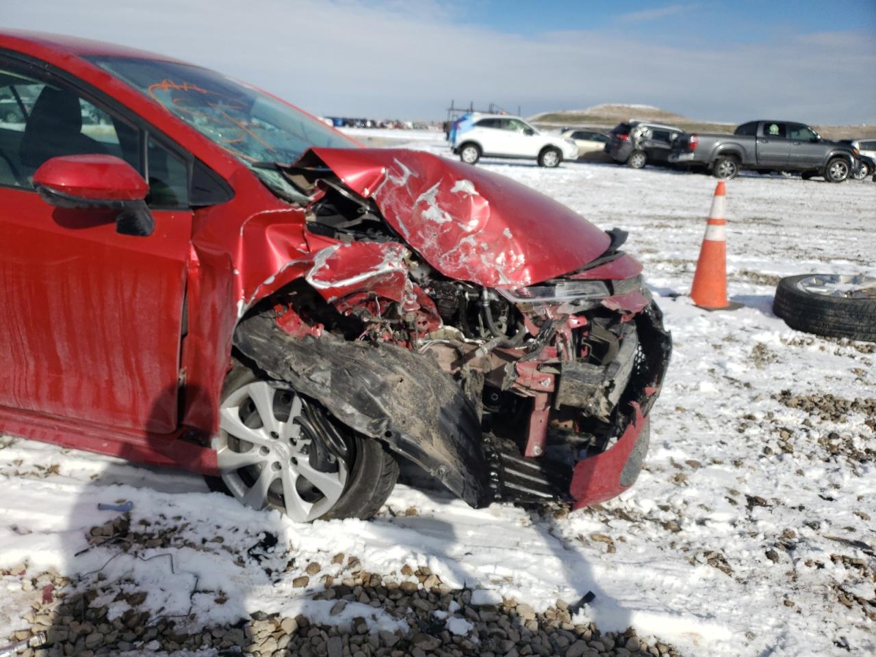 Photo 9 from auction – 2020 TOYOTA COROLLA LE with VIN 5YFEPRAE5LP008461