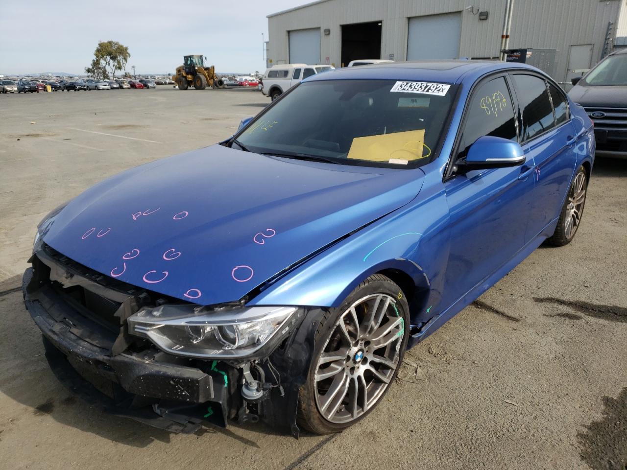 Photo 2 from auction – 2013 BMW 335 I with VIN WBA3A9C55DF475178