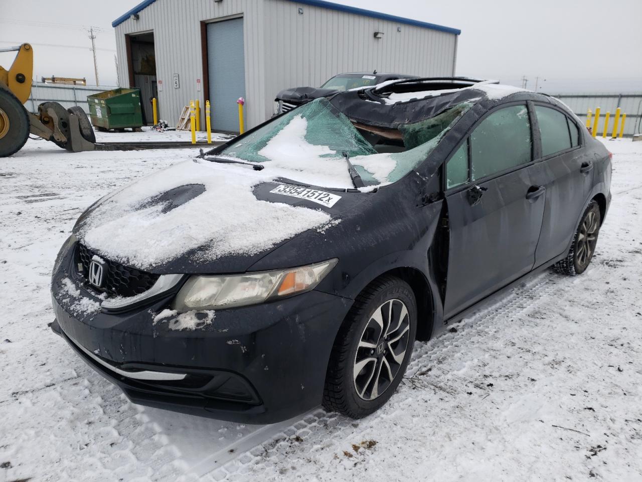 Photo 2 from auction – 2013 HONDA CIVIC EX with VIN 2HGFB2F80DH538813