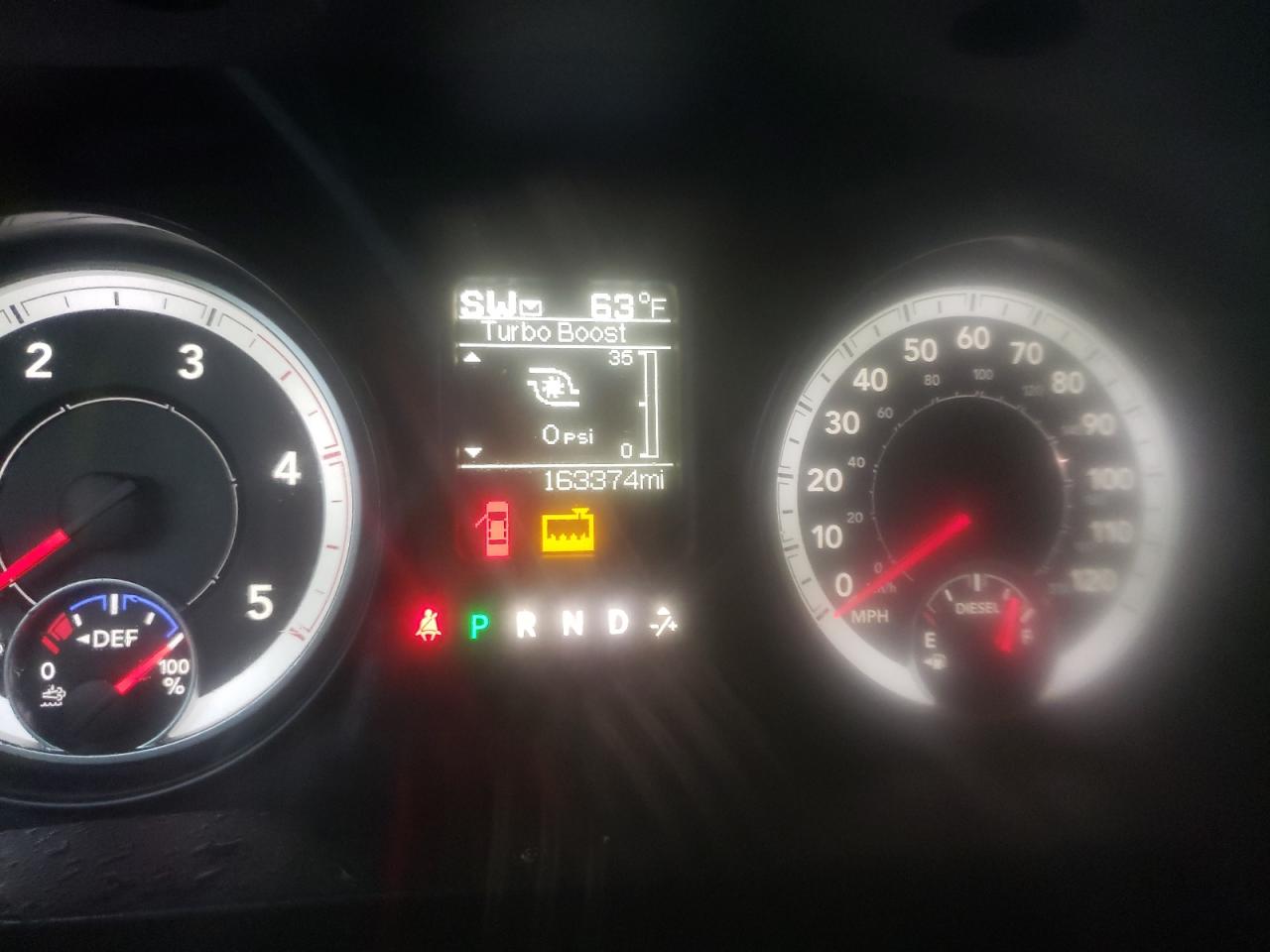 Photo 8 from auction – 2015 RAM 2500 SLT with VIN 3C6UR5DL1FG615810