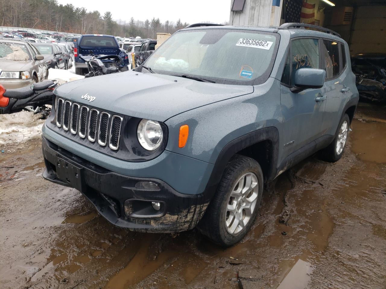 Photo 2 from auction – 2018 JEEP RENEGADE L with VIN ZACCJBBB2JPH44716
