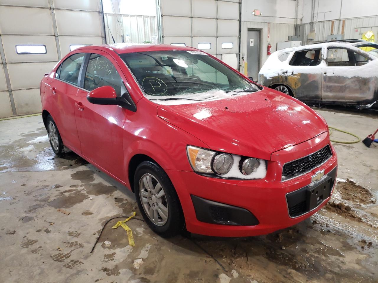 CHEVROLET SONIC LT 2014 with VIN 1G1JC5SH0E4136505 - Photo from auction