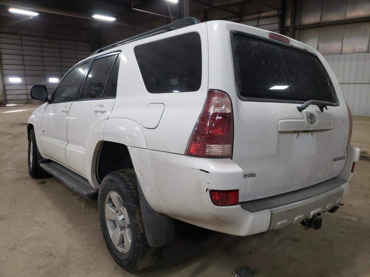 Photo 3 from auction – 2004 TOYOTA 4RUNNER SR with VIN JTEZU14R648015356