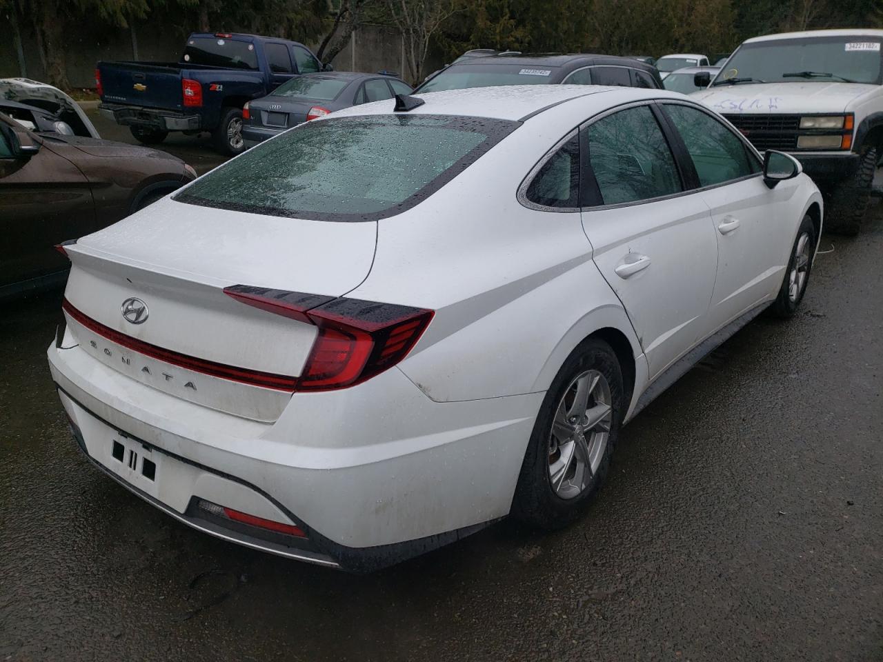 Photo 4 from auction – 2021 HYUNDAI SONATA SE with VIN 5NPEG4JA7MH131340