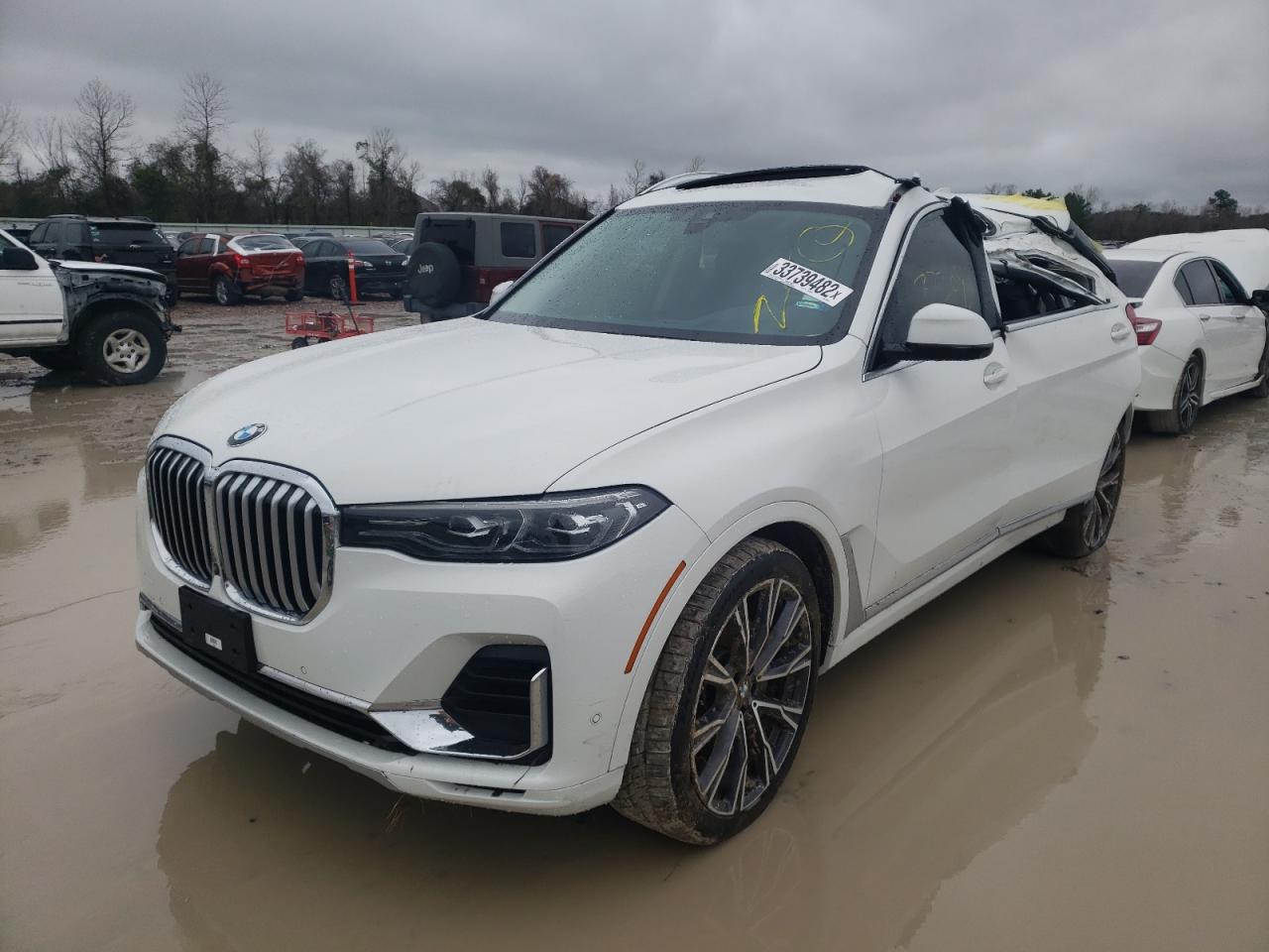 Photo 2 from auction – 2020 BMW X7 XDRIVE4 with VIN 5UXCW2C08L9A00896