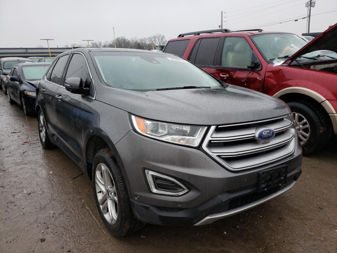 FORD EDGE TITAN 2016 with VIN 2FMPK3K98GBC05821 - Photo from auction