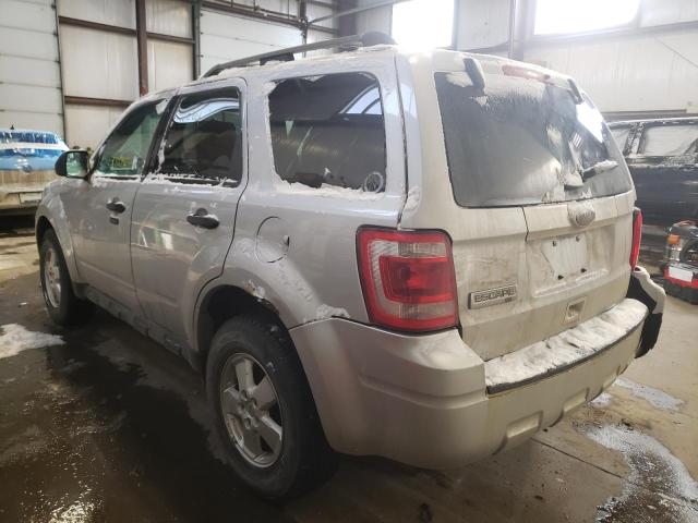 Photo 3 from auction – 2012 FORD ESCAPE XLT with VIN 1FMCU0D78CKC30902