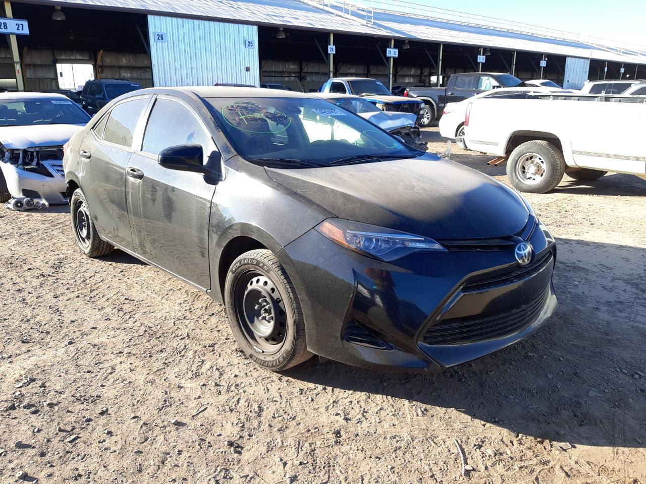 TOYOTA COROLLA L 2017 with VIN 2T1BURHE3HC902922 - Photo from auction