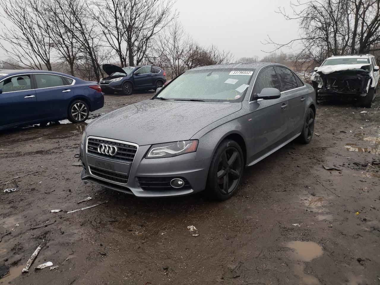 Photo 2 from auction – 2012 AUDI A4 PREMIUM with VIN WAUFFAFL5CA120520