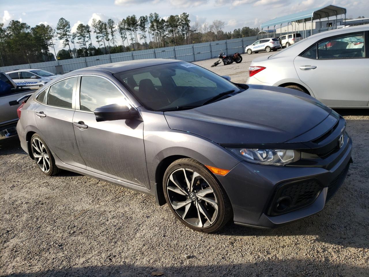 HONDA CIVIC SI 2017 with VIN 2HGFC1E53HH704861 - Photo from auction