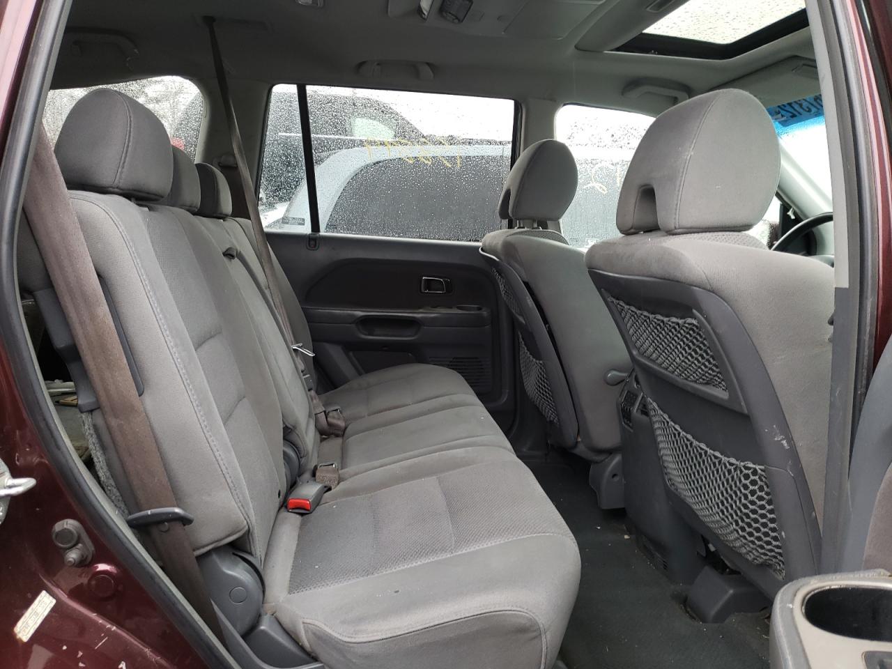 Photo 6 from auction – 2008 HONDA PILOT SE with VIN 5FNYF18308B010000
