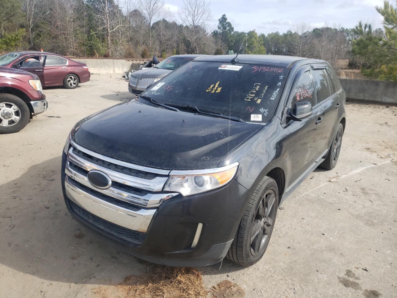 Photo 2 from auction – 2012 FORD EDGE SEL with VIN 2FMDK3J94CBA87667