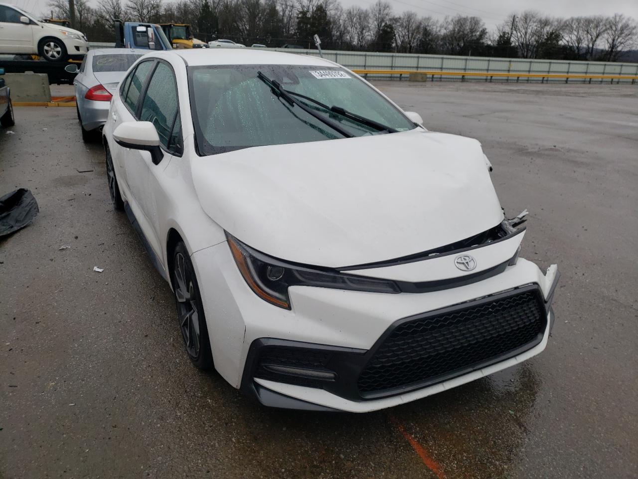 TOYOTA COROLLA SE 2020 with VIN 5YFS4RCE2LP022648 - Photo from auction