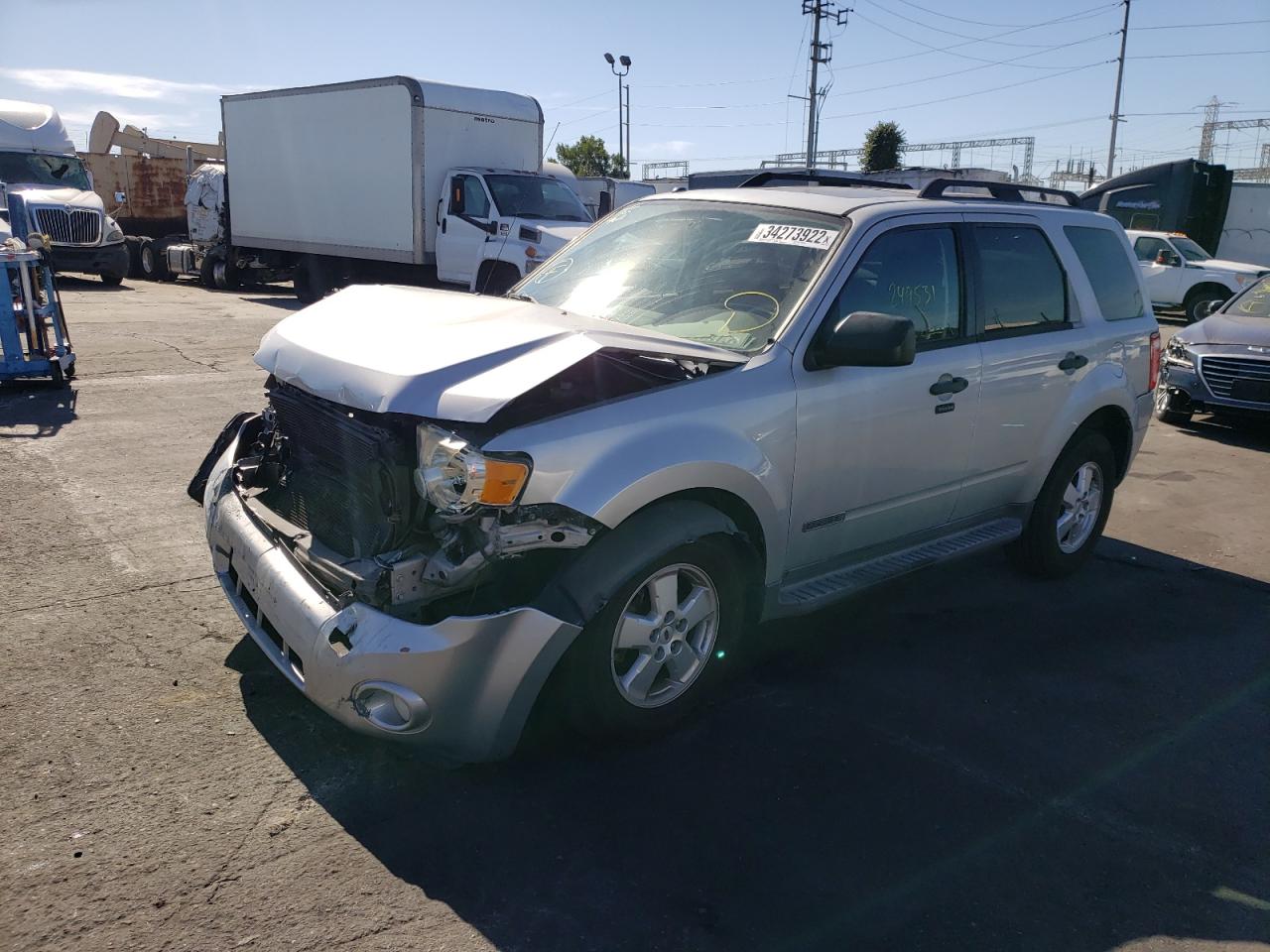 Photo 2 from auction – 2008 FORD ESCAPE XLT with VIN 1FMCU03118KB14431