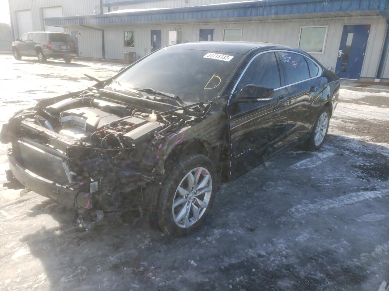 Photo 2 from auction – 2016 CHEVROLET IMPALA LT with VIN 2G1105SA4G9172449