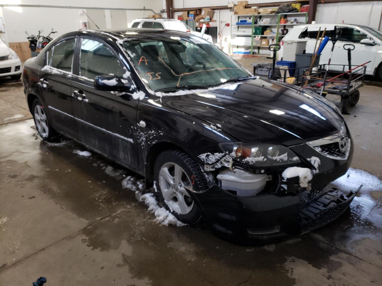 MAZDA 3 I 2008 with VIN JM1BK32F081871234 - Photo from auction