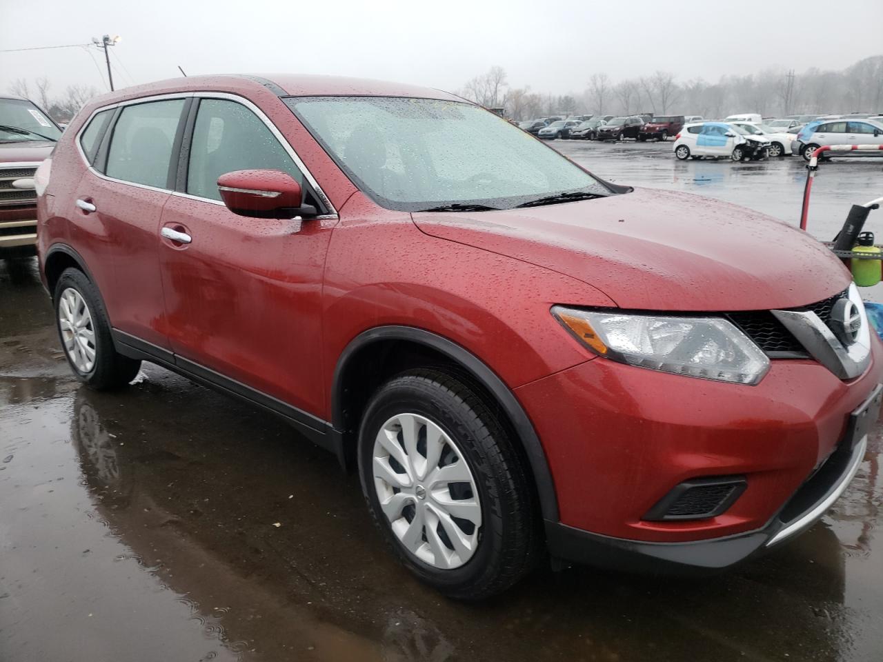 NISSAN ROGUE S 2014 with VIN 5N1AT2MV3EC761796 - Photo from auction