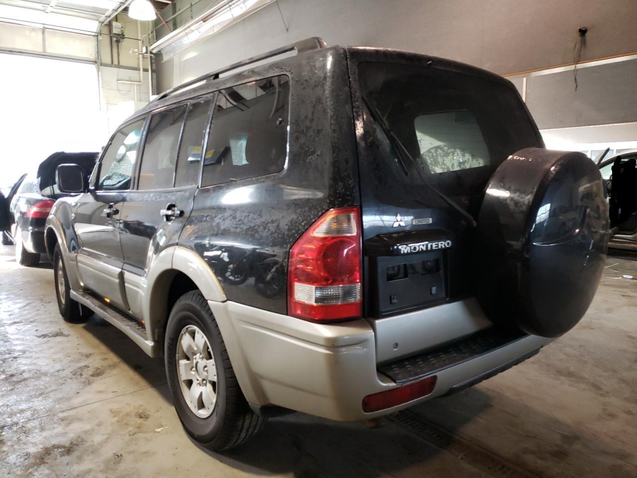 Photo 3 from auction – 2003 MITSUBISHI MONTERO LI with VIN JA4NW51S73J020692
