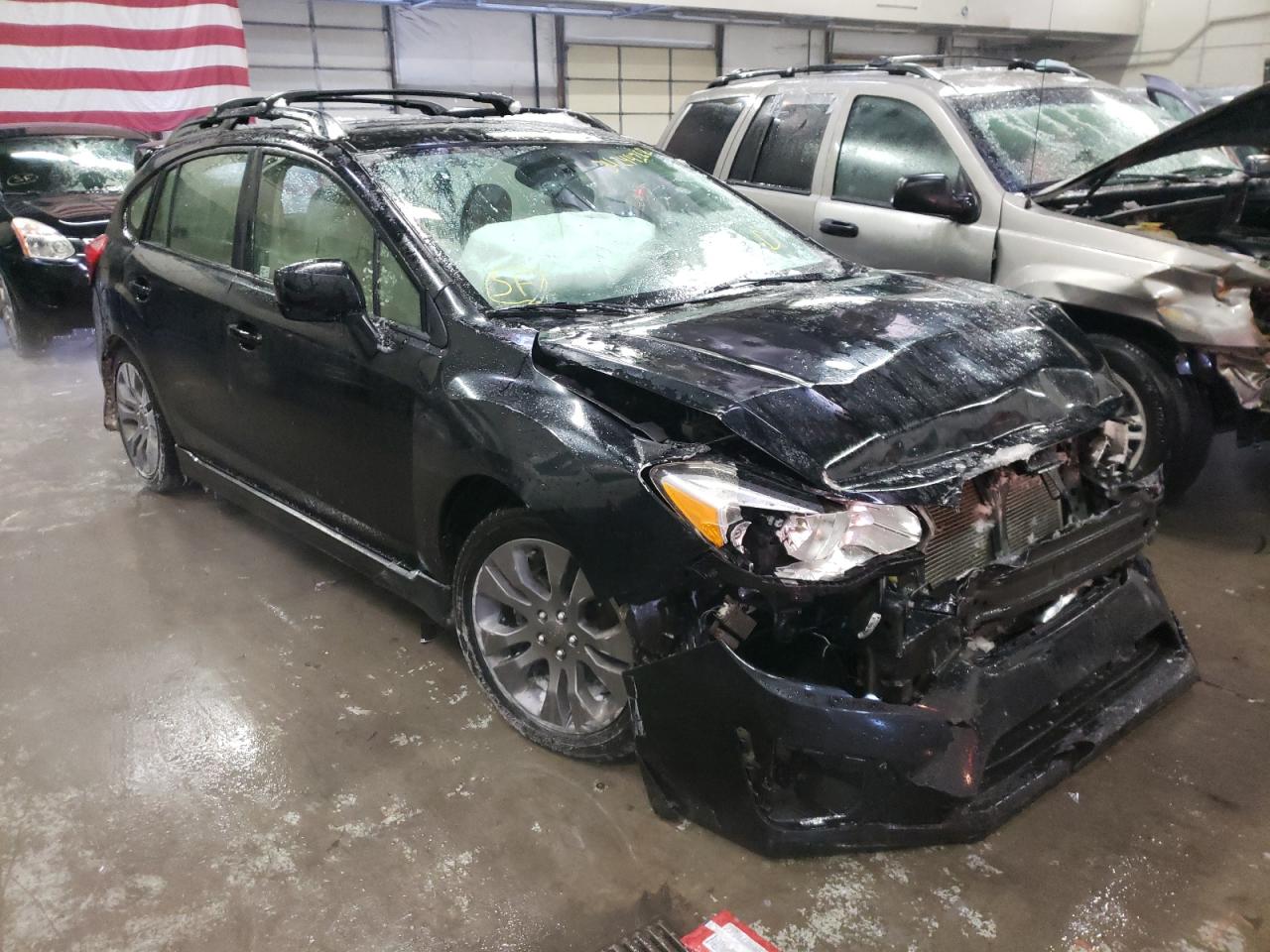 SUBARU IMPREZA SP 2012 with VIN JF1GPAR67CH240780 - Photo from auction