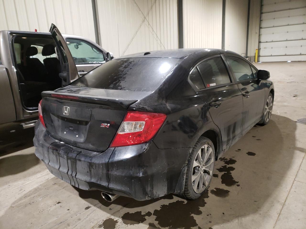 Photo 4 from auction – 2012 HONDA CIVIC SI with VIN 2HGFB6E57CH201021
